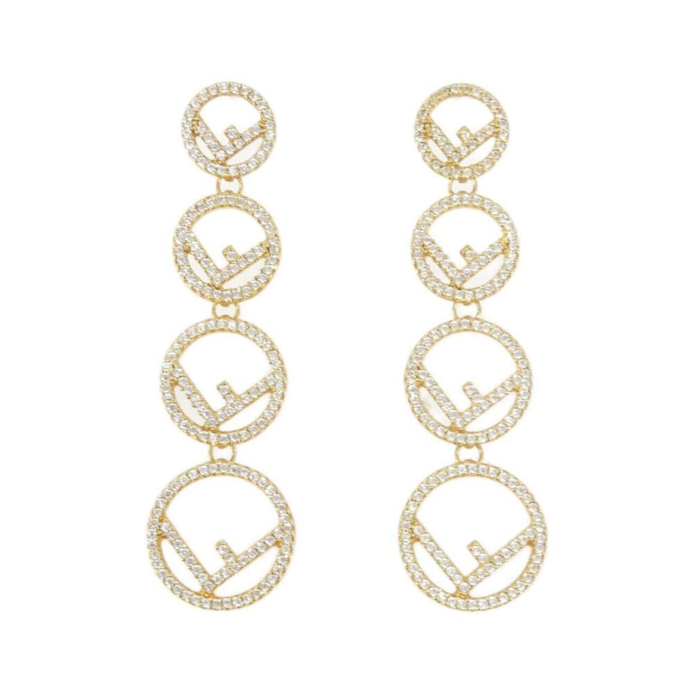 FENDI White Earrings